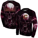 cleveland-cavaliers-skull-artwork-wine-black-hoodie-best-selling