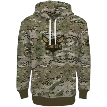 Charlotte Hornets Hoodie - Custom Military – Stylish Team Gear