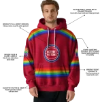 custom-detroit-pistons-rainbow-stripes-red-hoodie-best-selling