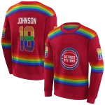 custom-detroit-pistons-rainbow-stripes-red-hoodie-best-selling