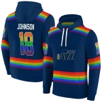 custom-utah-jazz-rainbow-stripes-navy-hoodie-best-selling