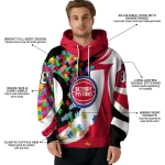 customized-detroit-pistons-puzzle-pieces-red-hoodie-best-selling