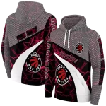 customized-toronto-raptors-hexagonal-mesh-red-black-gray-hoodie-best-selling