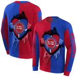 detroit-pistons-heartbeat-graphic-red-hoodie-best-selling