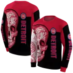 detroit-pistons-sugar-skull-red-black-hoodie-best-selling
