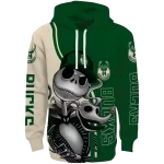 Milwaukee Bucks Hoodie - Jack Skellington Green – NBA Fan Gear