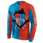 oklahoma-city-thunder-heartbeat-graphic-blue-hoodie-best-selling