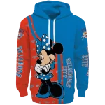 Oklahoma City Thunder Hoodie - Minnie Mouse Blue – NBA Fan Gear