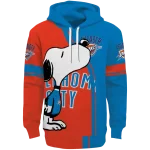 Oklahoma City Thunder Hoodie - Snoopy Blue – Official NBA Gear