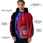 personalized-detroit-pistons-minimalist-design-red-black-hoodie-best-selling