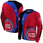 personalized-detroit-pistons-minimalist-design-red-black-hoodie-best-selling