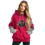 personalized-houston-rockets-striped-sleeves-red-hoodie-best-selling