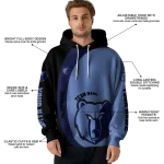 personalized-memphis-grizzlies-minimalist-design-blue-black-hoodie-best-selling