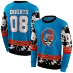 personalized-oklahoma-city-thunder-grateful-vibes-blue-hoodie-best-selling