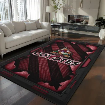 Arizona Coyotes Rug - Torn Mesh Red