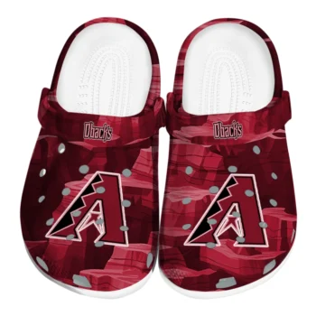 Arizona Diamondbacks Clogs - Canyon Layers Red