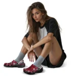 arkansas-razorbacks-clog-football-icons-red-best-selling.webp