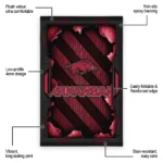 arkansas-razorbacks-rug-torn-mesh-red-best-selling.webp