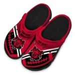 arkansas-state-red-wolves-clog-custom-football-motif-scarlet-best-selling.webp