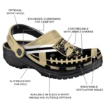 army-black-knights-clog-custom-football-motif-gold-best-selling.webp
