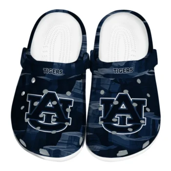 Auburn Tigers Clogs - Canyon Layers Navy Blue