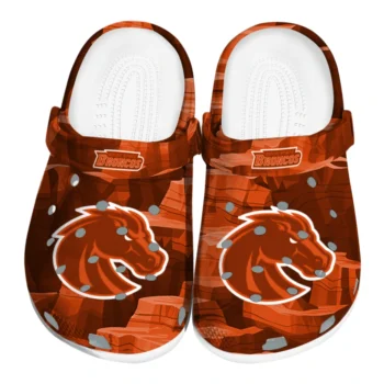 Boise State Broncos Clogs - Canyon Layers Orange
