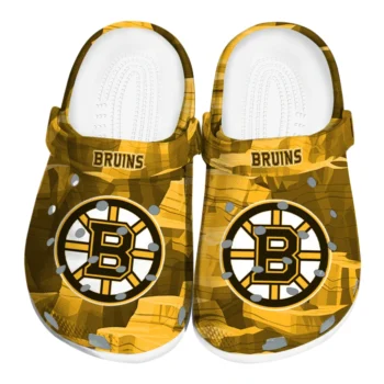 Boston Bruins Clogs - Canyon Layers Gold
