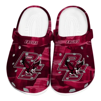 Boston College Eagles Clogs - Canyon Layers Maroon