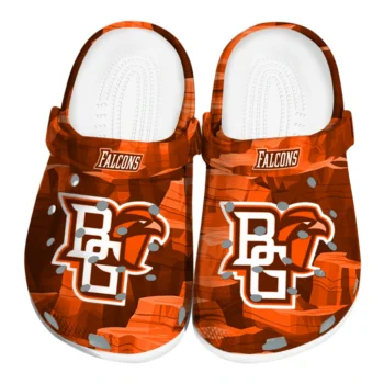 Bowling Green Falcons Clogs - Canyon Layers Orange