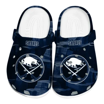 Buffalo Sabres Clogs - Canyon Layers Navy Blue