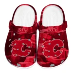 Calgary Flames Clogs - Canyon Layers Red