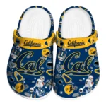 California Golden Bears Clogs - Football Icons Blue