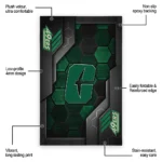 charlotte-49ers-rug-hexagonal-grid-pattern-green-best-selling.webp
