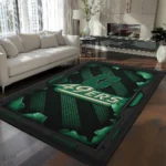 Charlotte 49ers Rug - Torn Mesh Green