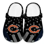 Chicago Bears Clogs - Stellar Stripes Theme Blue Black