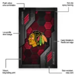 chicago-blackhawks-rug-hexagonal-grid-pattern-red-best-selling.webp