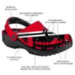 cincinnati-bearcats-clog-personalized-football-motif-red-best-selling.webp