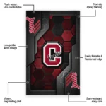 colgate-raiders-rug-hexagonal-grid-pattern-maroon-best-selling.webp