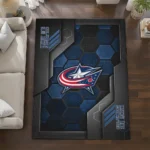 columbus-blue-jackets-rug-hexagonal-grid-pattern-navy-blue-best-selling.webp