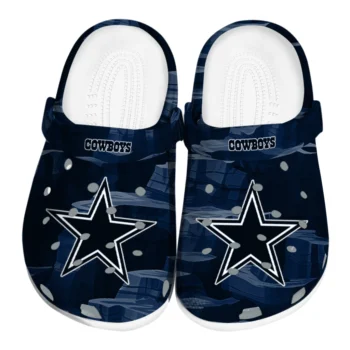 Dallas Cowboys Clogs - Canyon Layers Blue