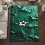 dallas-stars-rug-cracked-surface-design-green-best-selling.webp