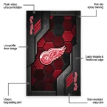 detroit-red-wings-rug-hexagonal-grid-pattern-red-best-selling.webp