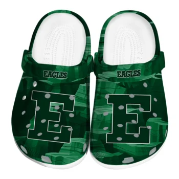 Eastern Michigan Eagles Clogs - Canyon Layers Green