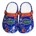 Florida Gators Clogs - Football Icons Blue