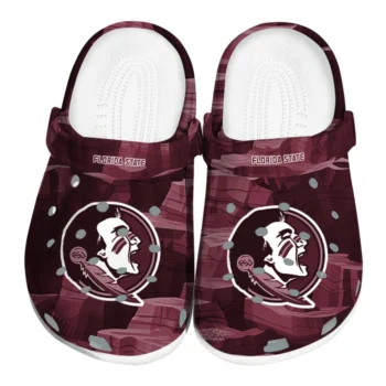 Florida State Seminoles Clogs - Canyon Layers Garnet