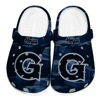 Georgetown Hoyas Clogs - Canyon Layers Blue