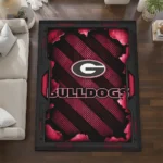 georgia-bulldogs-rug-torn-mesh-red-best-selling.webp