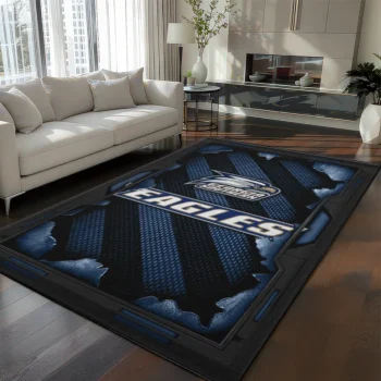 Georgia Southern Eagles Rug - Torn Mesh Blue