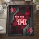 houston-cougars-rug-hexagonal-grid-pattern-red-best-selling.webp