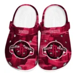 Houston Rockets Clogs - Canyon Layers Red